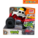 Wild King White Friction Vehicle