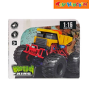 Wild King White Friction Vehicle