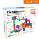 Picasso Tiles 100pcs Magnetic Marble Run Set