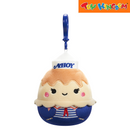 Squishmallows Stranger Things Ahoy USS Butterscotch Clip On Plush