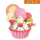 Keepplay Little Twin Stars Lala Peaches Cupcake 123 pcs Playset