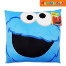 Sesame Street Cookie Monster Blue Pillow