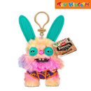 Fuggler Zuru Rabid Rabbit Blue Ears Funny Ugly Monster Keyring