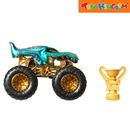 Hot Wheels Mega Wrex Bigfoot 50Th Anniversary Monster Trucks 1:64 Trophy Champion