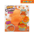 Orb Easy Sqweezy Chunky Kitty Pudge Orange Squishy Toys