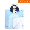 Totsafe Bluey Microfiber Poncho Hooded Towel