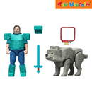 Minecraft Movie Man's Best Wolf