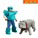 Minecraft Movie Man's Best Wolf